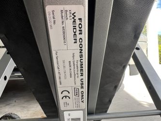 Weider xr6 1 new arrivals