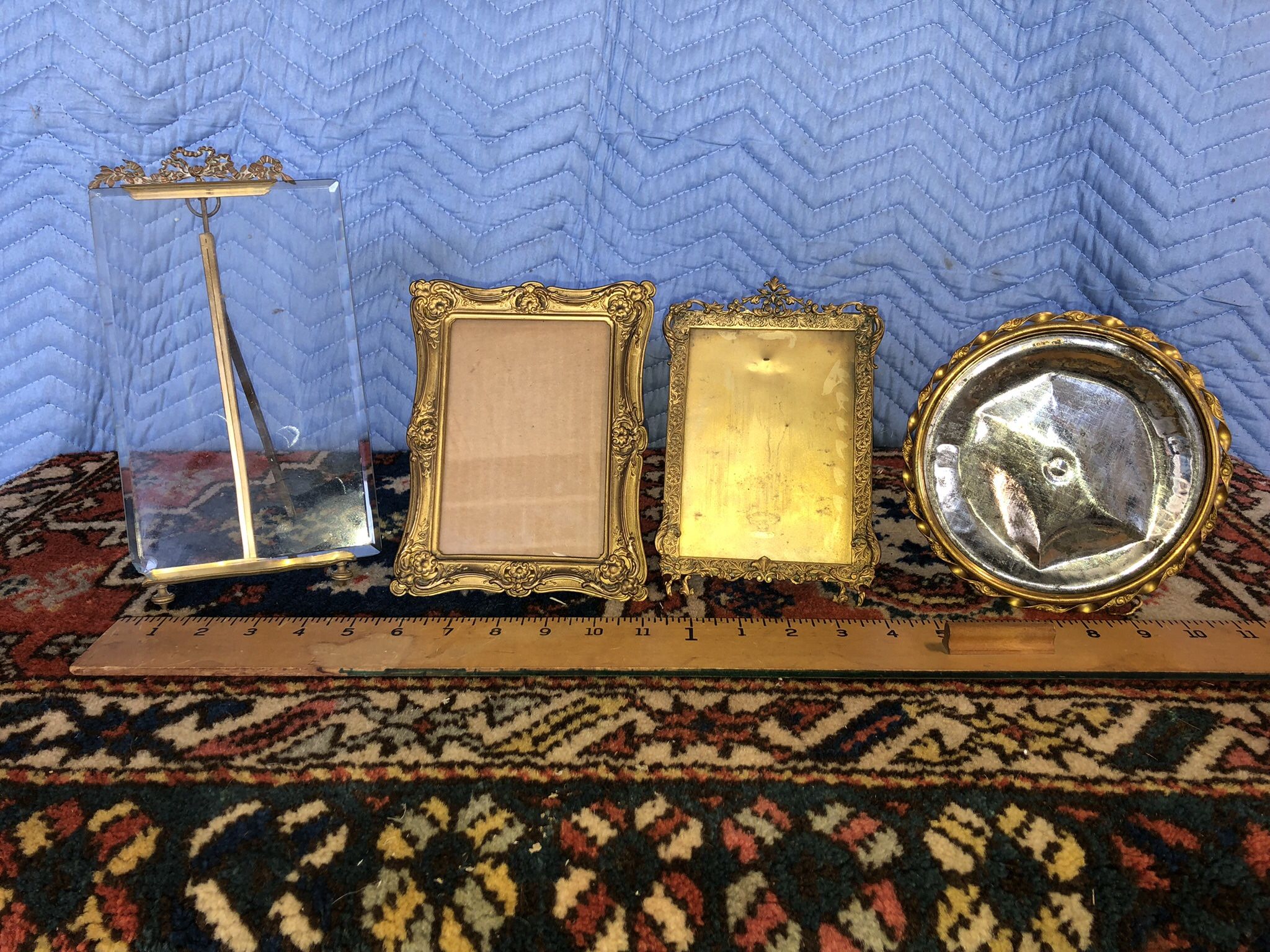4 Vintage Picture Frames 