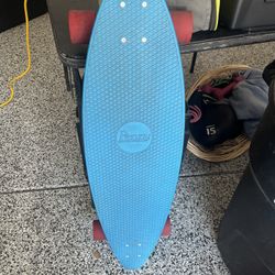 Penny Australia 36” blue Pintail Longboard Plastic Skateboard 