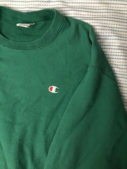 (VINTAGE) GREEN CHAMPION SWEATSHIRT