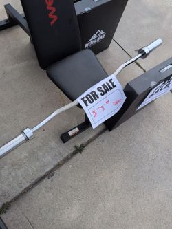 Ez curl barbell