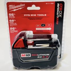 🔥 Milwaukee Genuine 5.0 M18 Battery