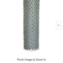 Chain link fence