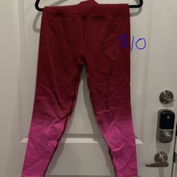 Pink Active Wear Leggings