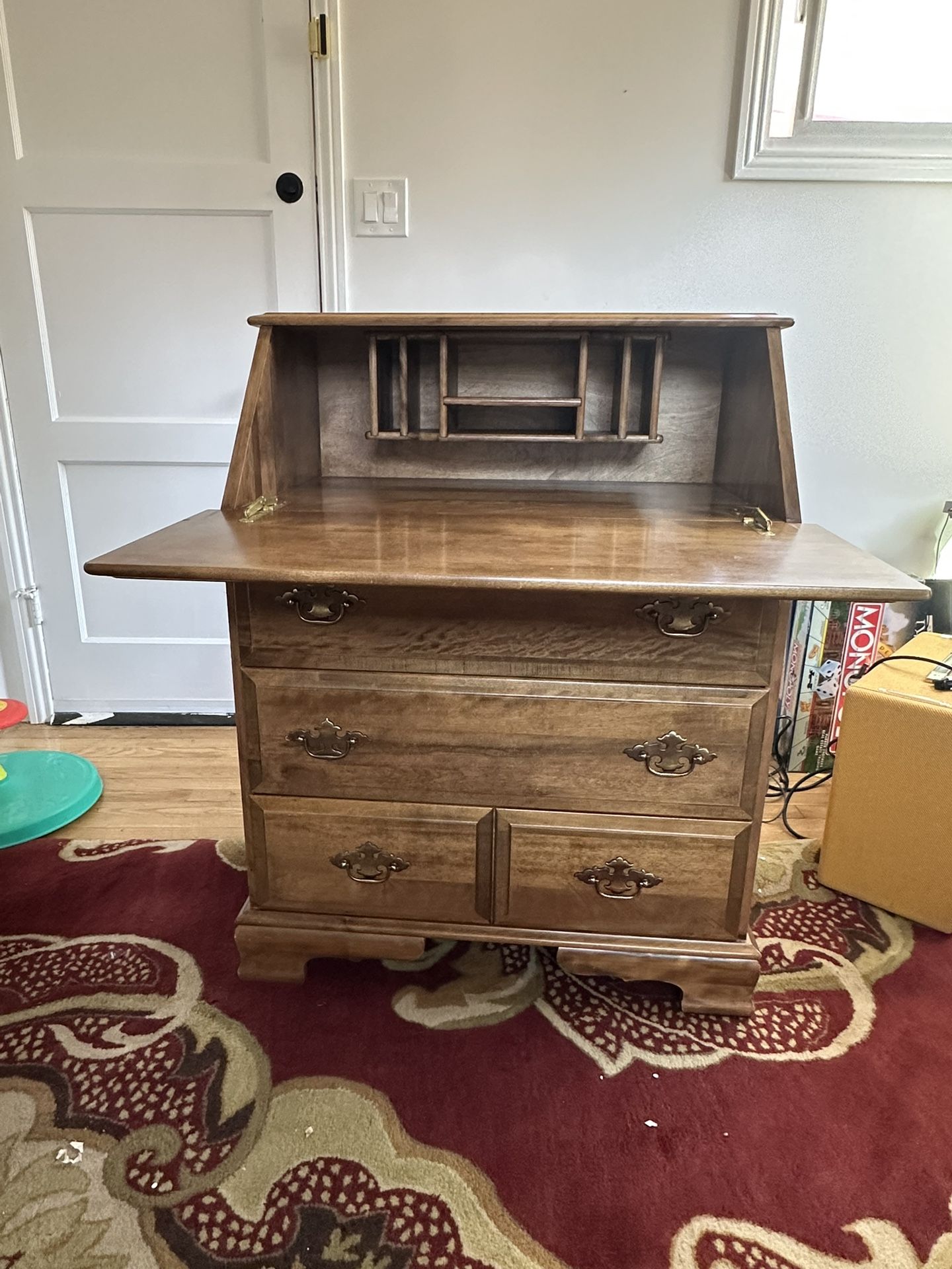 Vintage Secretary Desk - Drop Lid Desk