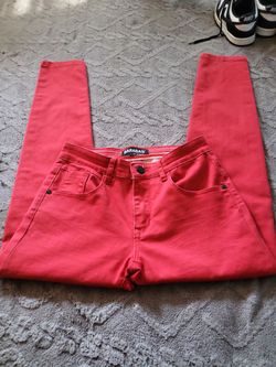 Red jeans size 30