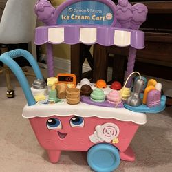 Leap Frog Scoop And Learn Ice Cream Cart 