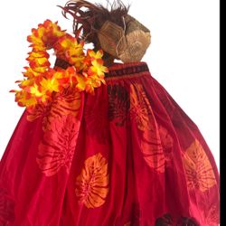 Women’s Handmade Polynesian/hawian Costume 