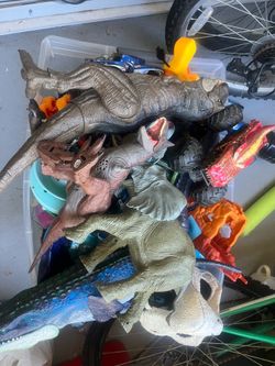 Dinosaurs monster trucks trains
