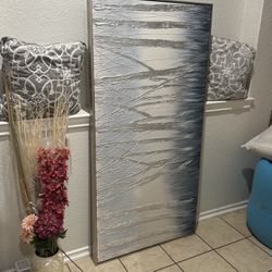 Silver 5 Foot Painting