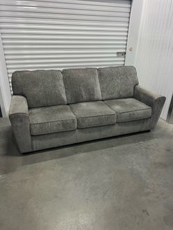 Ashley Furniture Gray Fabric 3 Seater Sofa | Couch