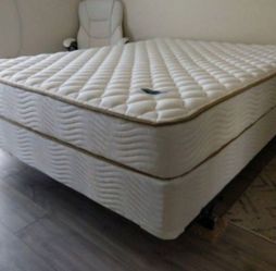 Queen Firm Mattress And Box Bed Set