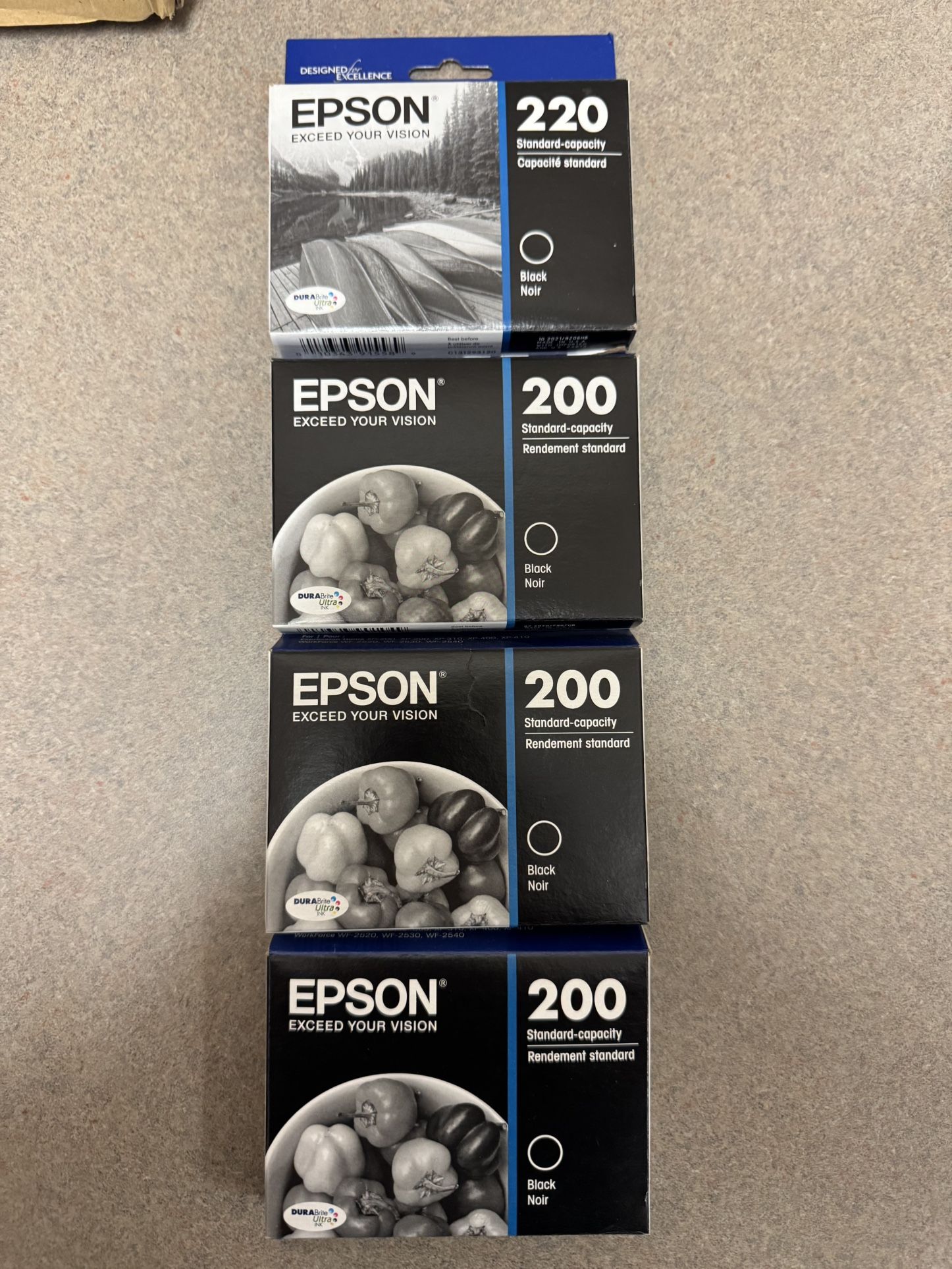 Epson Ink Cartridges 220 and 200