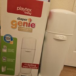 Diaper Genie Complete w/Designer Fabric Sleeve(new)