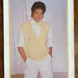 Vintage Michael Jackson sticker