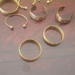 Beautiful Brass Metal Bracelets 