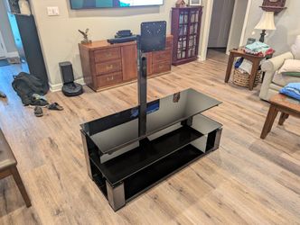 Glass TV Stand