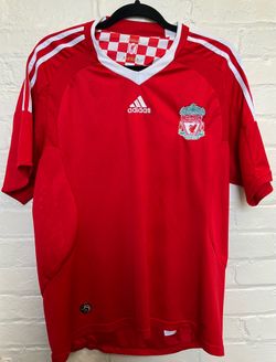 Adidas Liverpool FC 2008-2009 Home Football Soccer Jersey Shirt Size S