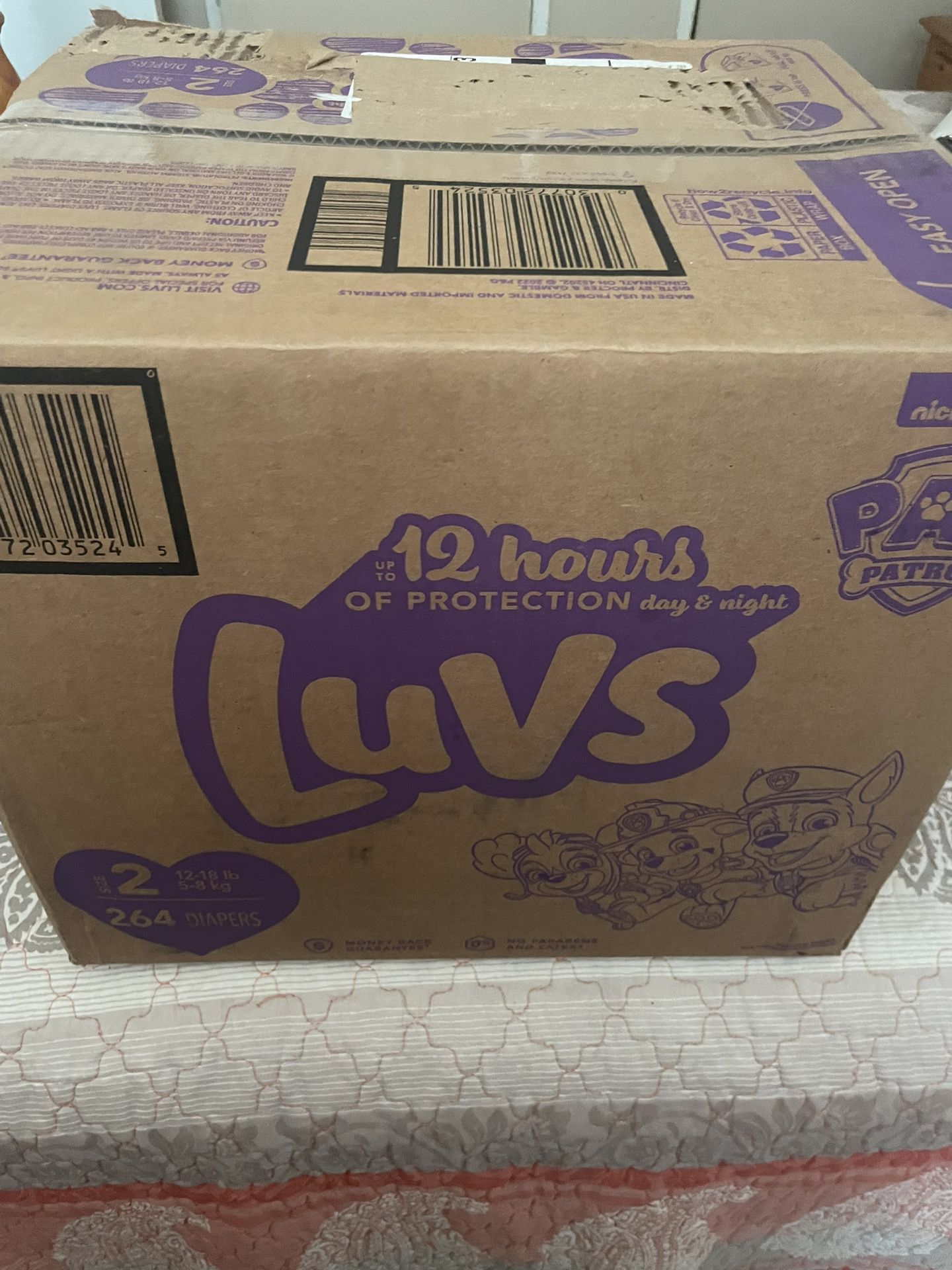 Luvs Diapers 12 Hours Protection 