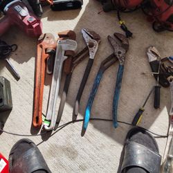 Heavy Duty Wrenches And Pliers 