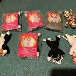 Teenie Beanie Babies Cats (8)