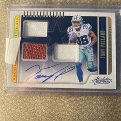 2019  ABSOLUTE TONY POLLARD Rookie Premiere TRIPLE PATCH AUTO