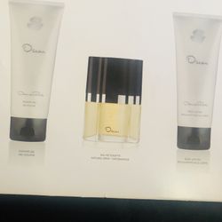 ÓSCAR DE LA RENTA para Dama Perfume 30ml Crema Y Shower De 100ml Set