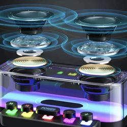 Wireless Speaker With Party RGB Light, FM Radio, Micros SD And HiFi Stereo