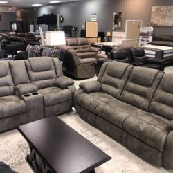 Brand New Ashley Sofa And Loveseat Living Room Set Reclining  Free Delivery 