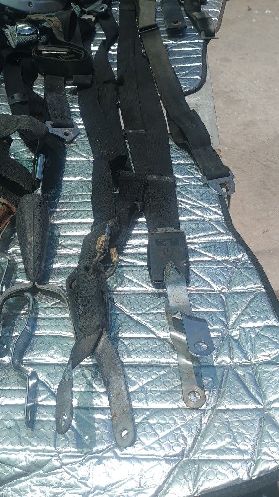 V W 60's---70's SEAT BELTS..SOLD EACH SET