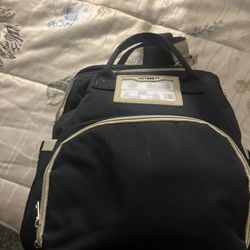 Heavy Duty Backpack Diaper Back With Changing Pad