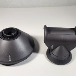 DYSON SUPERSONIC HAIR DRYER FLYAWAY & DIFFUSER ATTACHMENTS ACCESSORY GRAY 