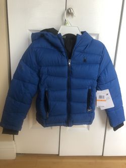 Spider jacket boys the only thig it has cut on the sleeve I didint see it until I bought it maybe someone needs it for outside or can fix it will tak