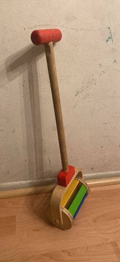 Plan Toys Walk N Roll Wooden Push & Pull Toy