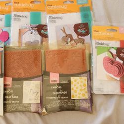 Assorted Stamps And Embossing Folders 