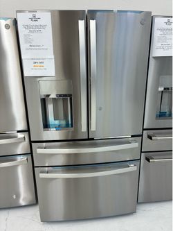 😎⛱️LIMITED TIME SUMMER SALE SAVE 50% on a 29.7 Cu. Ft. Stainless Steel Smart 4-Door French Door Refrigerator