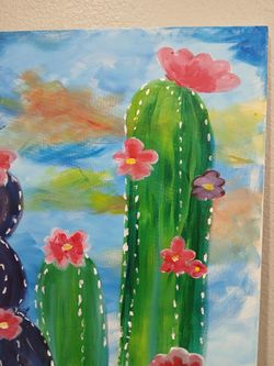 Cactus Painting