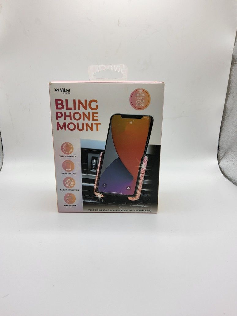 Bling Pink Phone Mount for Car * New*