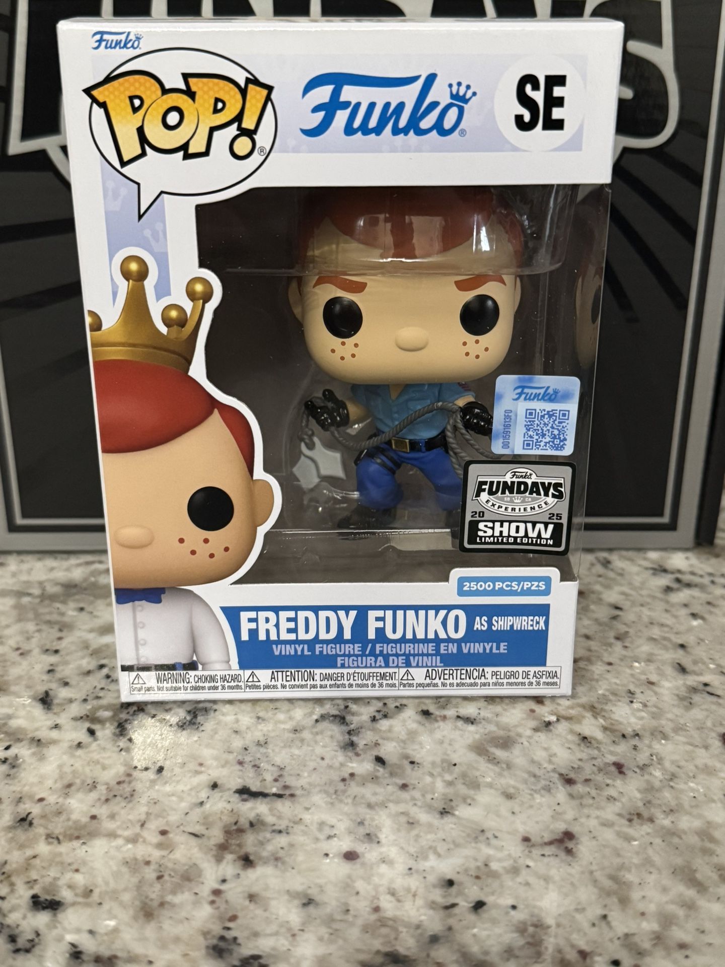 Freddy As Shipwreck 2500 Fundays 2025