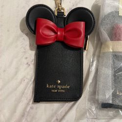 KATE SPADE DISNEY MICKEY MINNIE WALLET W/ STRAP