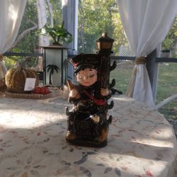 Never On Sunday Ceramic Decanter 