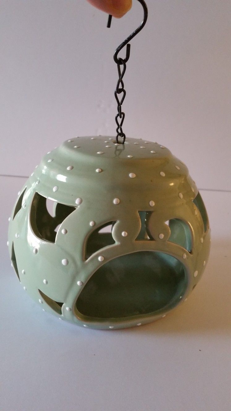 Mint Green Candle Latern