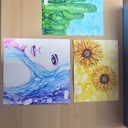 Alcohol Ink Original Art Works