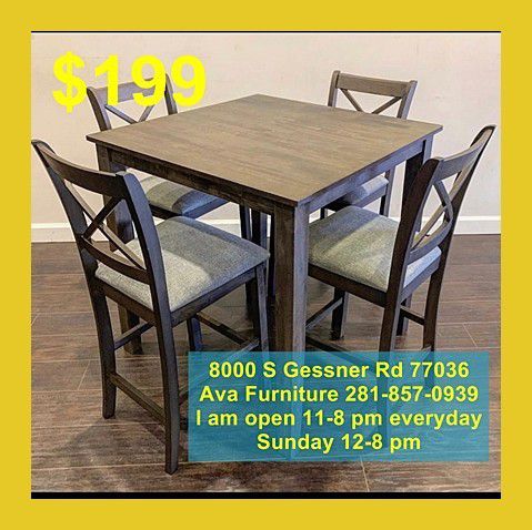 5pc dining room table set $199