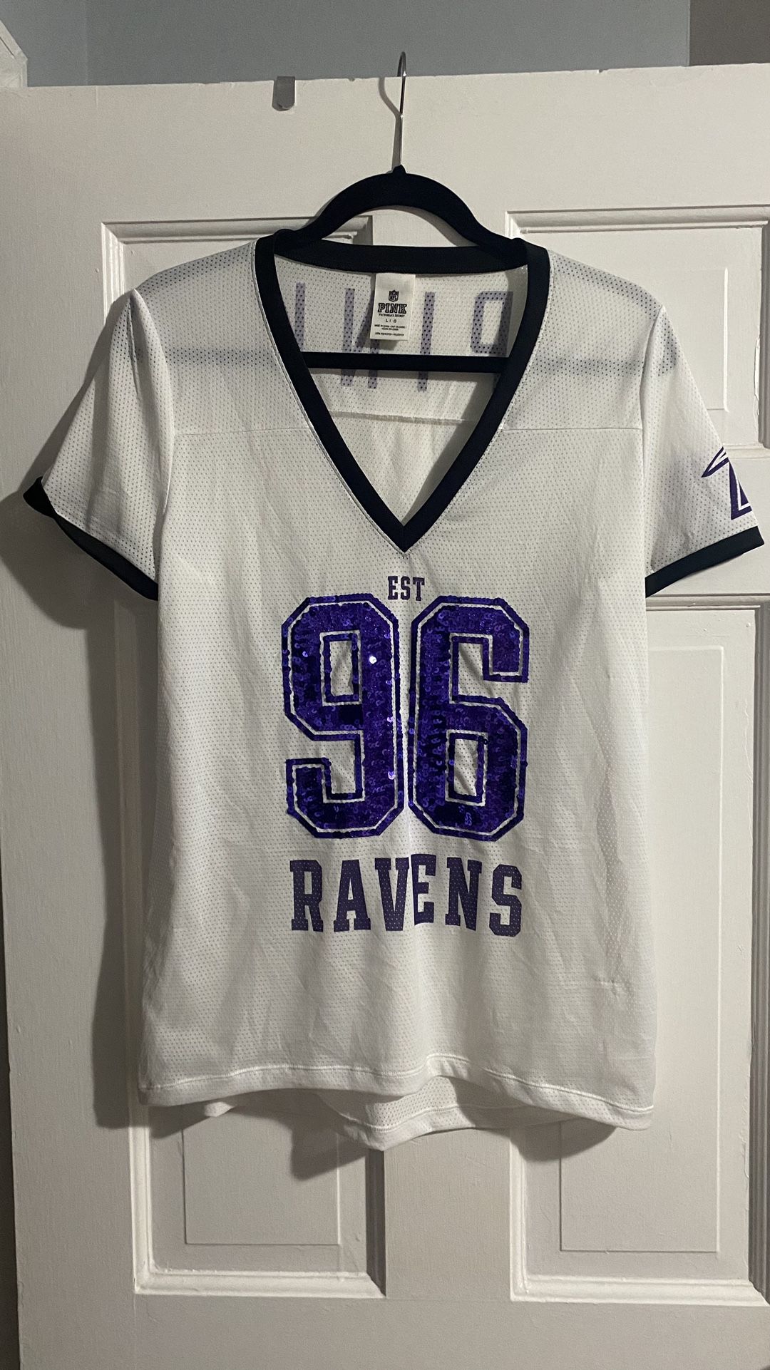 VS Pink Baltimore Ravens jersey 