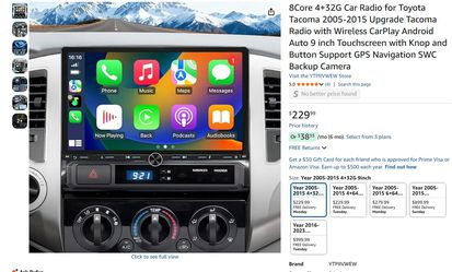 Smart Car Radio Upgrade for Toyota