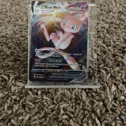 2021 pokemon rare mew vmax card