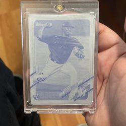 Sixto Sanchez 2021 Topps Opening Day 1-1 Plate