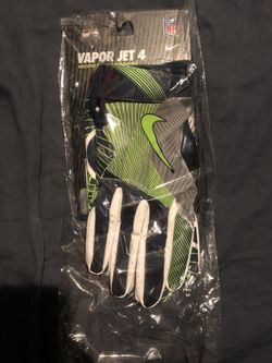 Football Gloves Vaporjet 4 (Seahawks)