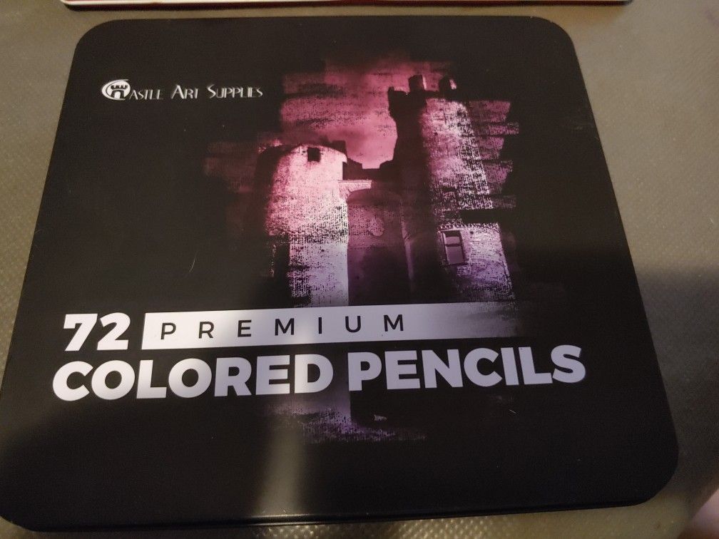 Castle Art Supplies Premium Colored Pencils 72 count